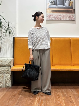 藤田　瀬名さん（レディース・156cm）の春コーディネート