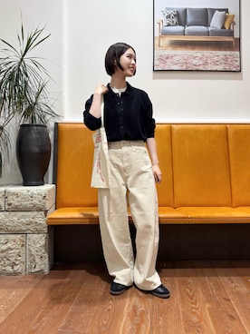 「URBAN RESEARCH DOORS（アーバンリサーチドアーズ）のアイテム」を使った、藤田　瀬名さん（レディース・157cm）の秋コーディネート