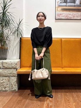 藤田　瀬名さん（レディース・156cm）の秋コーディネート