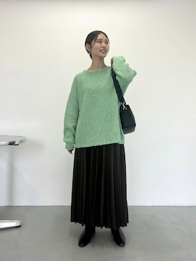 藤田　瀬名さん（レディース・157cm）の冬コーディネート