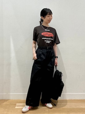 「adidas（アディダス）の『一部WEB限定サイズ』adidas　Exclusive GAZELLE INDOOR（スニーカー）」を使った、kcoさん（レディース・158cm）の夏コーディネート