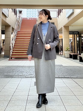 fujitaさん（レディース・155cm）の秋コーディネート