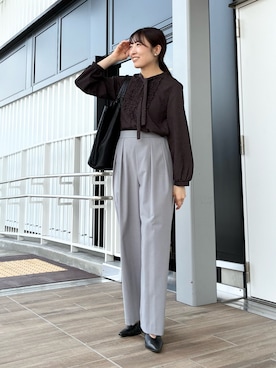 fujitaさん(レディース・155cm)の秋コーディネート