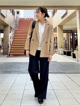 fujitaさん（レディース・155cm）の秋コーディネート