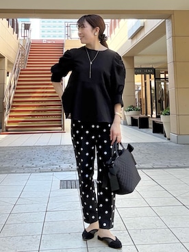 「ワントーンスタイル」｜fujitaさん（レディース・155cm）の秋コーディネート