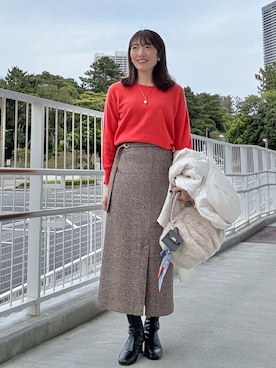 fujitaさん(レディース・155cm)の秋コーディネート