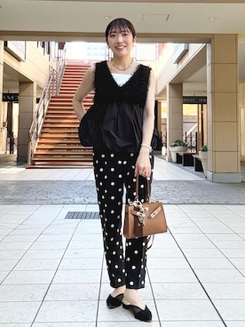 fujitaさん（骨格ウェーブ・レディース・155cm）の秋コーディネート