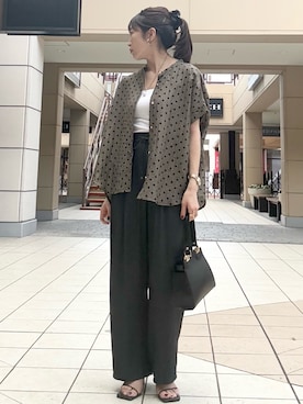 fujitaさん（レディース・155cm）の夏コーディネート