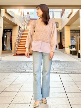 fujitaさん（レディース・155cm）の冬コーディネート