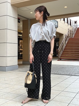 fujitaさん（レディース・155cm）の春コーディネート