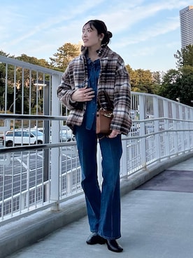 fujitaさん（レディース・155cm）の冬コーディネート