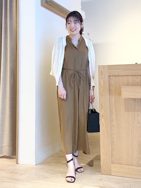 「NOLLEY'S LIGHT（ノーリーズライト）のアイテム」を使った、fujitaさん（骨格ウェーブ・レディース・155cm）の夏コーディネート