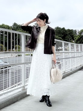 fujitaさん（レディース・155cm）の秋コーディネート