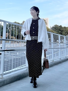 fujitaさん（レディース・155cm）の冬コーディネート