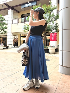 fujitaさん（レディース・155cm）の春コーディネート