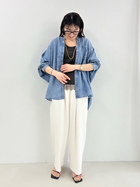 fujitaさん(レディース・155cm)の春コーディネート