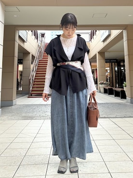 fujitaさん(レディース・155cm)の秋コーディネート