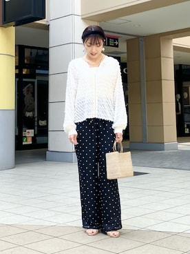 fujitaさん(レディース・155cm)の春コーディネート