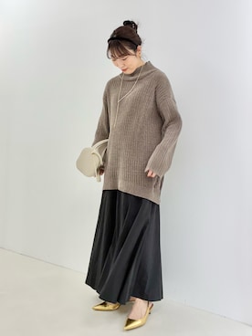 fujitaさん（レディース・155cm）の冬コーディネート