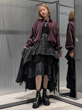 「アイテム（ネックレス）」を使った、natsuki_s2さん（レディース・153cm・10代）の夏コーディネート
