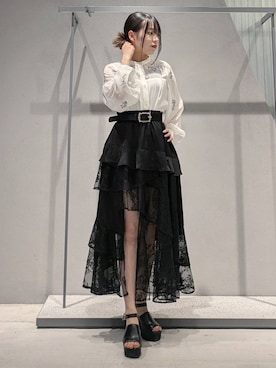 「アイテム（アクセサリー）」を使った、natsuki_s2さん（レディース・153cm）の夏コーディネート
