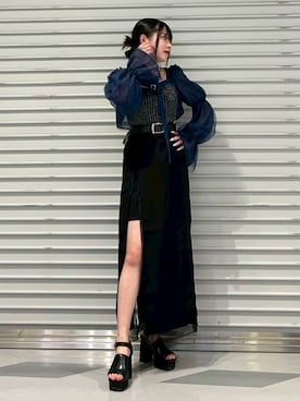 「アイテム（アクセサリー）」を使った、natsuki_s2さん（レディース・153cm・10代）の夏コーディネート