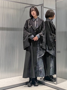 「アイテム（ブーツ）」を使った、natsuki_s2さん（レディース・153cm・10代）の冬コーディネート