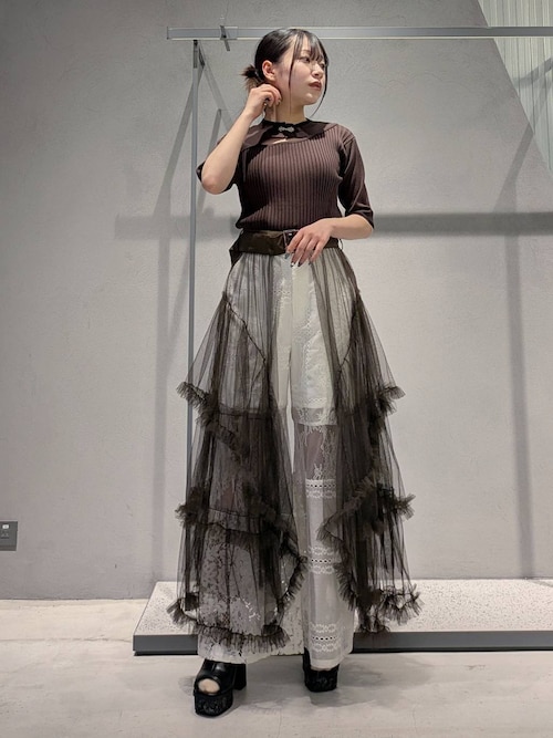 チュールフリルベルトスカート(HARE)（スカート）｜HARE（ハレ）の