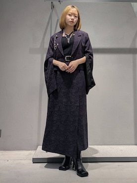 「アイテム（ブローチ/コサージュ）」を使った、natsuki_s2さん（レディース・153cm）の夏コーディネート