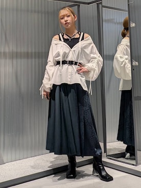 「アイテム（タンクトップ）」を使った、natsuki_s2さん（レディース・153cm・10代）の秋コーディネート