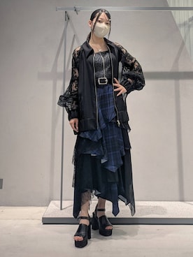 「アイテム（アクセサリー）」を使った、natsuki_s2さん（レディース・153cm・10代）の夏コーディネート