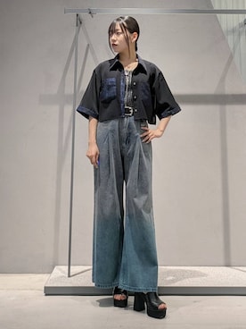 「アイテム（アクセサリー）」を使った、natsuki_s2さん（レディース・153cm・10代）の夏コーディネート