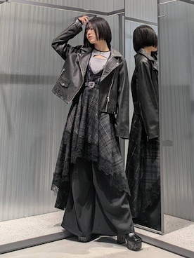 「アイテム（ワンピース/ドレス）」を使った、natsuki_s2さん（レディース・153cm・10代）の秋コーディネート