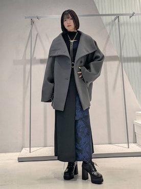 「アイテム（ローファー）」を使った、natsuki_s2さん（レディース・153cm・10代）の秋コーディネート