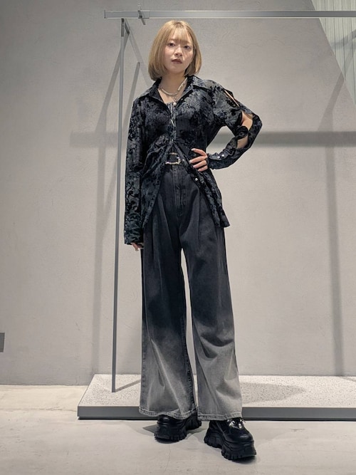 セール】アソートカコウワイドデニムパンツ(HARE)（デニムパンツ