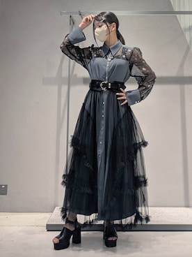 「アイテム（アクセサリー）」を使った、natsuki_s2さん（レディース・153cm・10代）の夏コーディネート