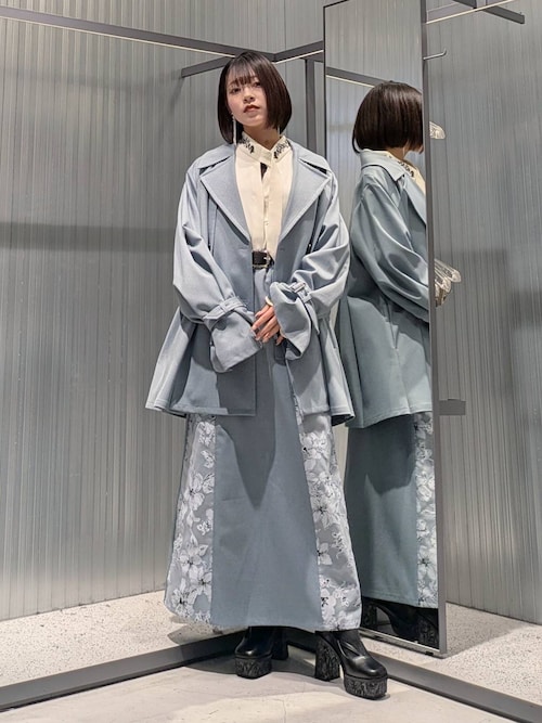 チェーンフリンジイヤリング(HARE)