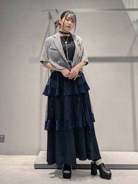 「HARE（ハレ）のアイテム」を使った、natsuki_s2さん（レディース・153cm）の夏コーディネート