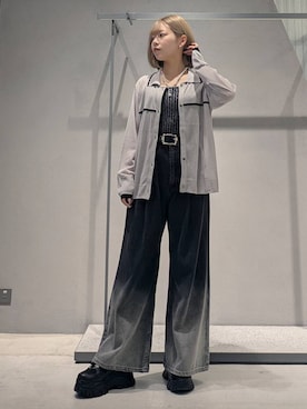 「アイテム（カーディガン/ボレロ）」を使った、natsuki_s2さん（レディース・153cm・10代）の夏コーディネート