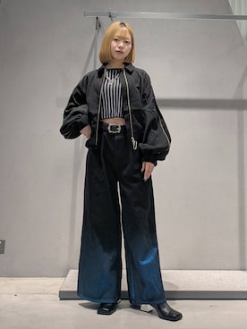 「アイテム（ジャケット/アウター）」を使った、natsuki_s2さん（レディース・153cm・10代）の夏コーディネート
