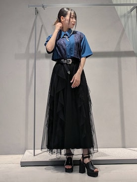 「アイテム（アクセサリー）」を使った、natsuki_s2さん（レディース・153cm・10代）の夏コーディネート