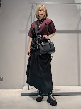 「アイテム（ボストンバッグ）」を使った、natsuki_s2さん（レディース・153cm・10代）の夏コーディネート