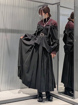 「アイテム（スカート）」を使った、natsuki_s2さん（レディース・153cm・10代）の秋コーディネート