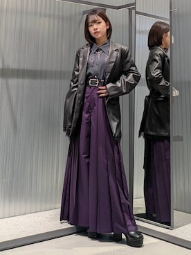 「アイテム（テーラードジャケット）」を使った、natsuki_s2さん（レディース・153cm・10代）の秋コーディネート