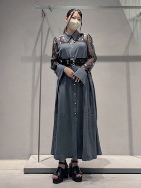 「HARE（ハレ）の2WAYスクエアラメニットタンクトップ(HARE)（タンクトップ）」を使った、natsuki_s2さん（レディース・153cm・10代）の夏コーディネート