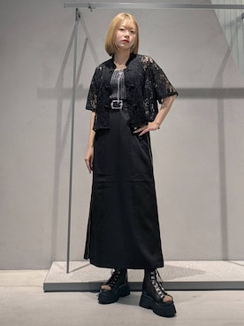 「アイテム（ネックレス）」を使った、natsuki_s2さん（レディース・153cm・10代）の夏コーディネート