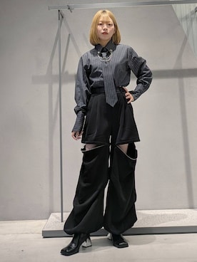 「アイテム（ブーツ）」を使った、natsuki_s2さん（レディース・153cm・10代）の夏コーディネート