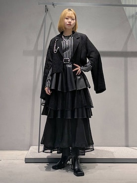 「アイテム（テーラードジャケット）」を使った、natsuki_s2さん（レディース・153cm・20代）の秋コーディネート