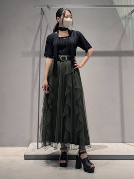 「アイテム（スカート）」を使った、natsuki_s2さん（レディース・153cm・10代）の夏コーディネート