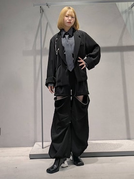 「アイテム（カーゴパンツ）」を使った、natsuki_s2さん（レディース・153cm・20代）の夏コーディネート